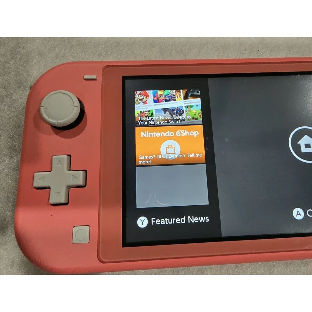 Nintendo Switch Lite 32 GB Gaming Console - Coral
